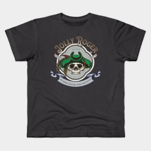 Jolly Roger Surrender The Booty Kids T-Shirt